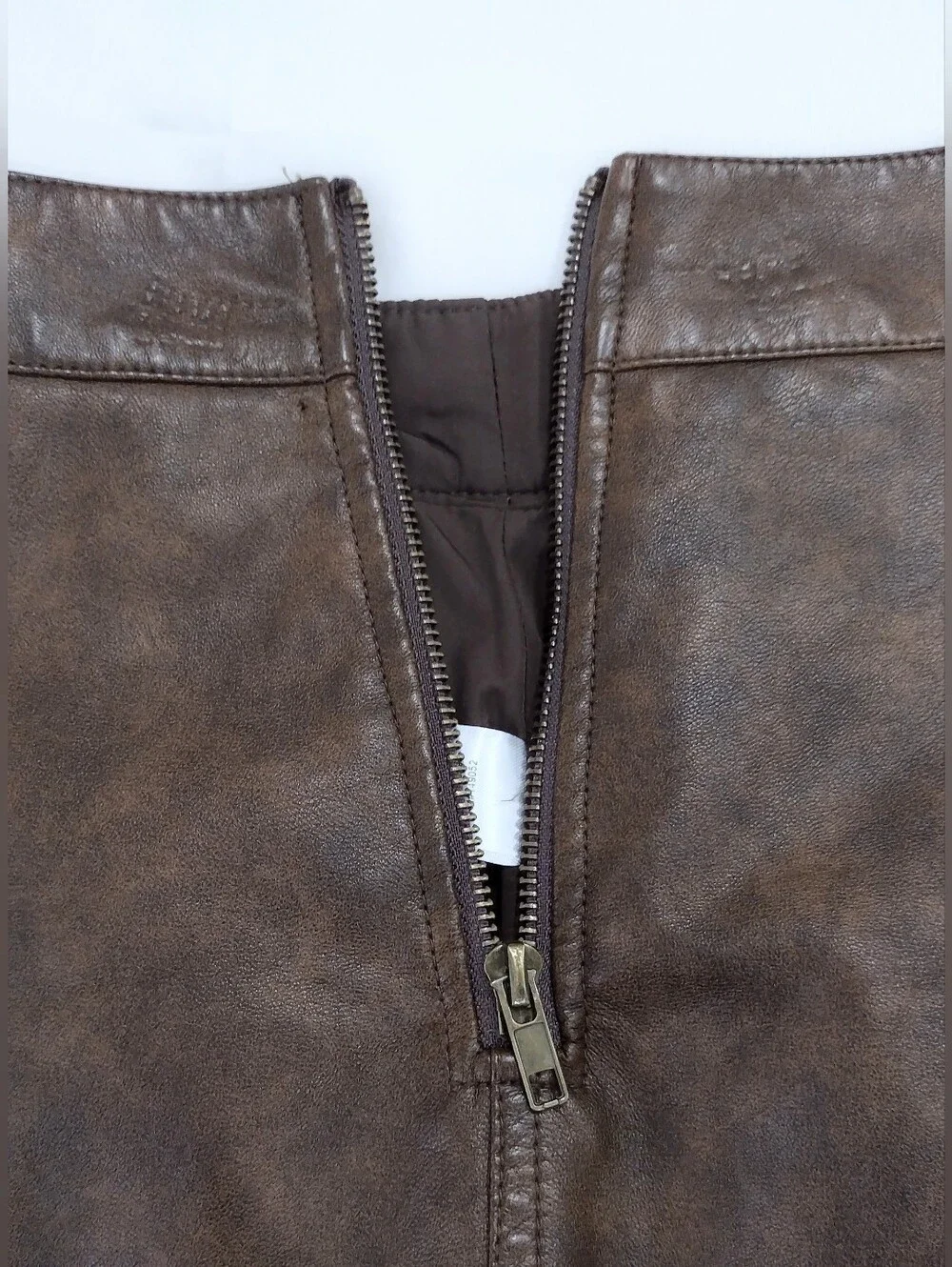 Fashion Nova Sz M  Chocolate Brown Mini Skirt